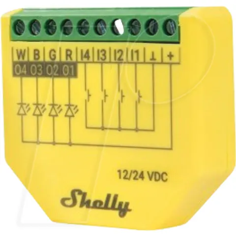 SHELLY PLUSRGBWP - Shelly Plus RGBW PM – imagen 2