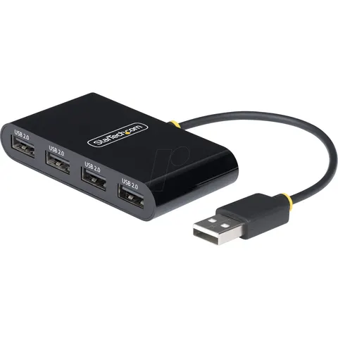 STARTECH.COM ST ST4200MINI2 - Concentrador USB 2.0 de 4 puertos, móvil – imagen 4
