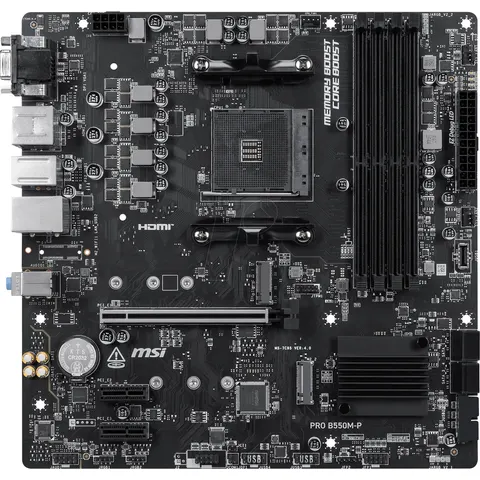 MSI 7C95-201R - PRO B550M-P (AM4) – imagen 2