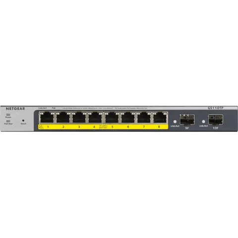 Conmutador de red ProSafe PoE GS110TP-300EUS - NETGEAR – imagen 3