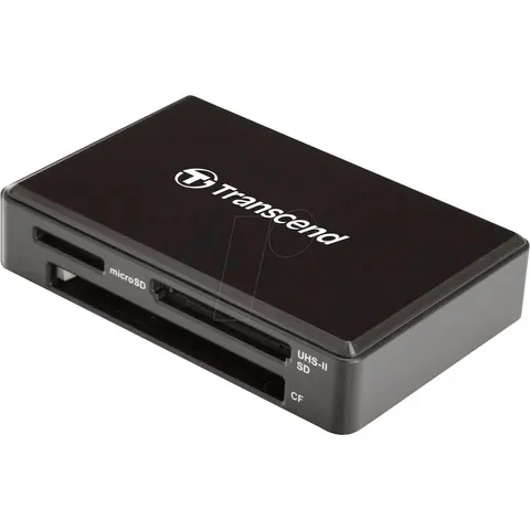 TRANSCEND TS-RDF9K2 - Lector de tarjetas, externo, USB 3,1, SD, microSD, Flash compact – imagen 2