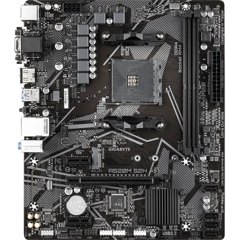 Placa base Gigabyte A520M S2H Micro-ATX – imagen 2