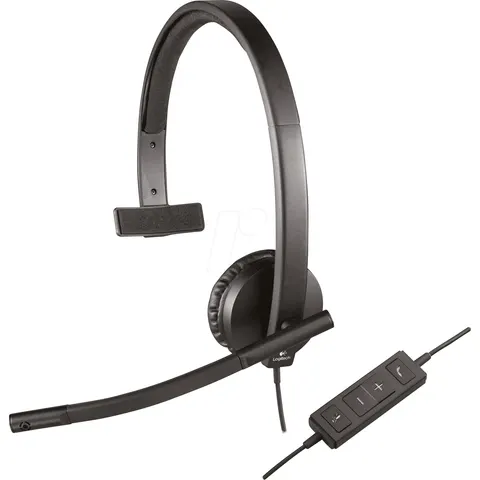 Auriculares H570e Mono USB Negro - LOGITECH – imagen 4