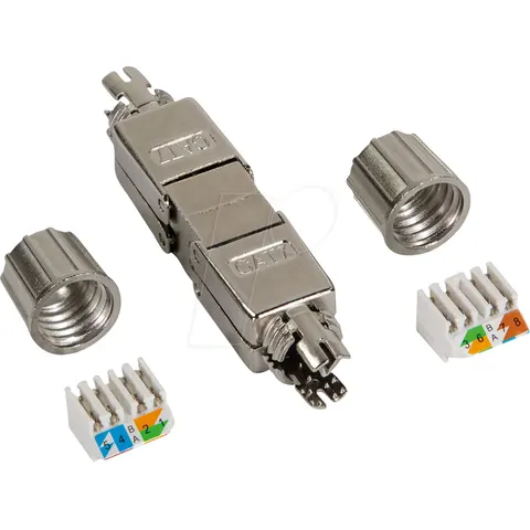 LOGILINK MP0057 - Conector de cable con campo configurable, Cat.7 – imagen 2