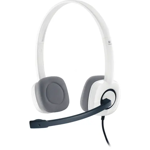 Logitech Auriculares H150 Stereo Blanco – imagen 5