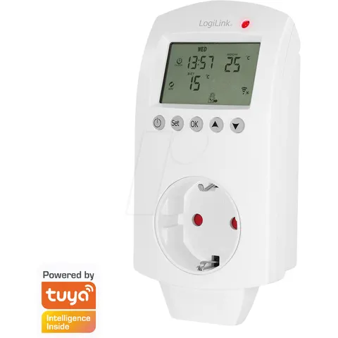 LOGILINK SH0106 - Toma de corriente WLAN conmutable, termostato – imagen 2