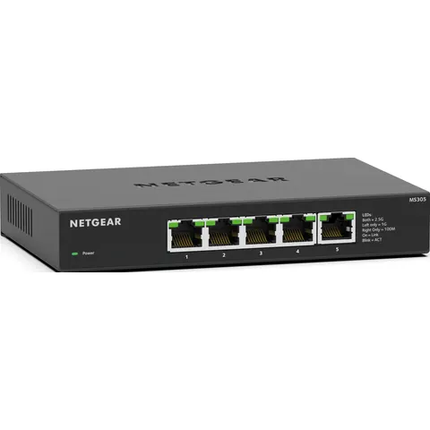NETGEAR MS305 - Switch, 5 puertos, 2,5 Gigabit Ethernet – imagen 2