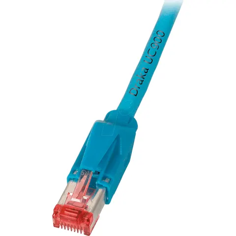 EFB-ELEKTRONIK PATCH-600 15 BL - Cable de interconexiones Cat.6a, S/FTP, 15m, azul – imagen 2