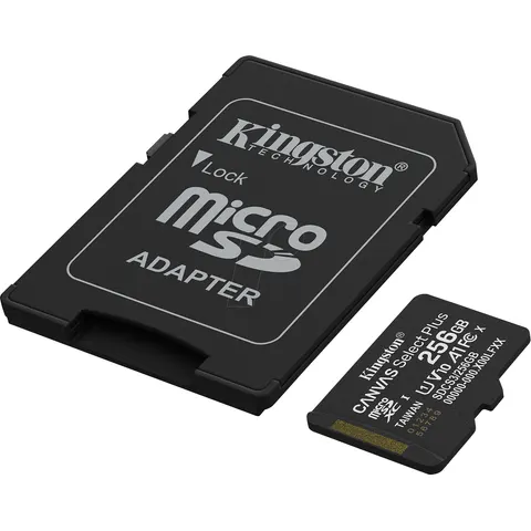 Kingston Technology 256GB microSDXC Canvas Select Plus Gen3 150MB/s A1 – imagen 5
