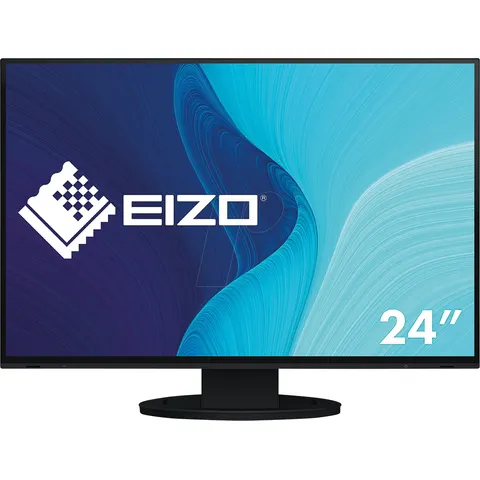 Monitor FlexScan LED IPS 24.1" EV2485-BK WUXGA (Negro) - EIZO – imagen 2