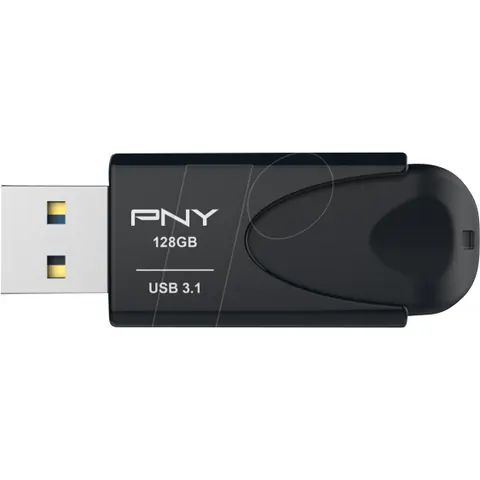 PNY Attache 4 128GB - USB Type-A - Negro – imagen 4