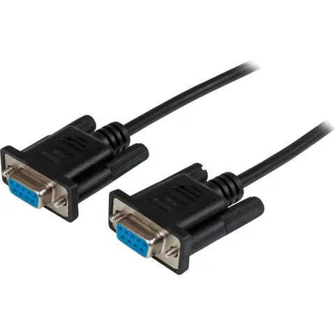 STARTECH.COM ST SCNM9FF1MBK - Cable de módem nulo 9-pin a 9-pin, 1 m.. – imagen 2
