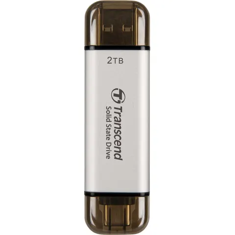 TS2TESD310S - TRANSCEND portátil SSD plata 2TB – imagen 2
