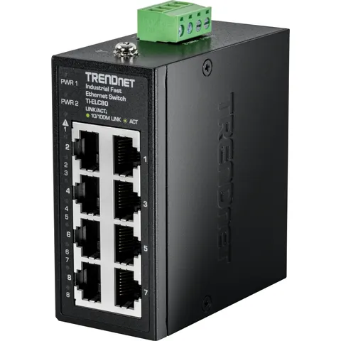 TRENDNET TRN TI-ELC80 - Switch, 8 puertos, Fast Ethernet – imagen 3
