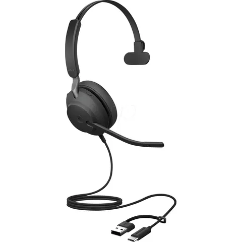Jabra Evlve2 40 MS USB-C y USB-A – imagen 2