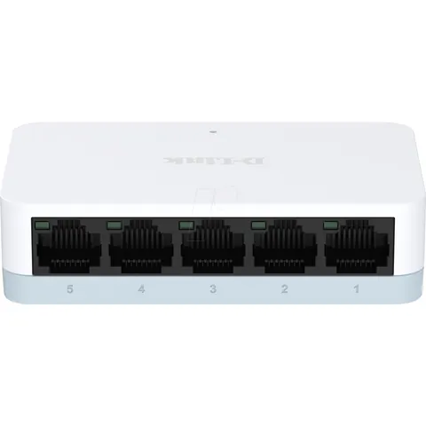 D-LINK DES-1005C - Switch, 5-Port, Fast Ethernet – imagen 2