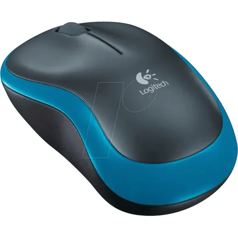 LOGITECH M185 BL - Ratón (mouse), inalámbrico, azul – imagen 3