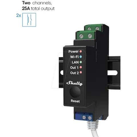 SHELLY PRO 2PM - Shelly Pro 2PM – imagen 2