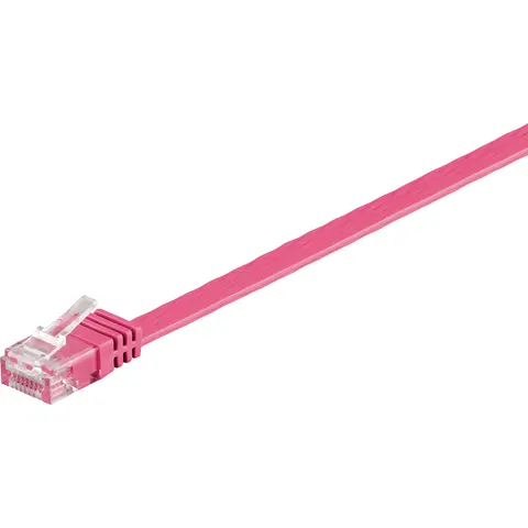 GOOBAY 96320 - Cable plano magenta Cat.6a 2 m – imagen 2