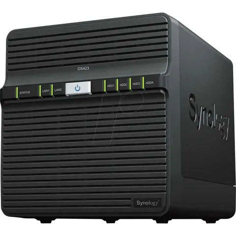 SYNOLOGY DS423 - NAS-Server DiskStation DS423, chasis vacío – imagen 4