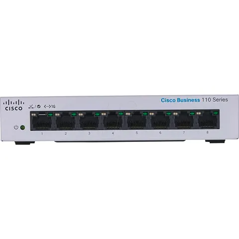 CISCO CBS110-8TD - Switch, 8 puertos, Gigabit Ethernet – imagen 2