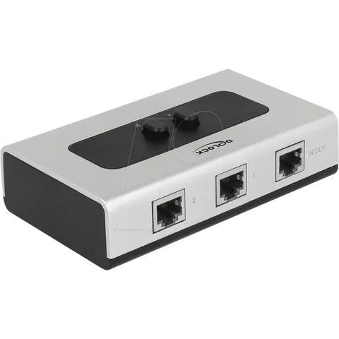 Concentrador RJ45 - 2x RJ45 - DELOCK – imagen 3