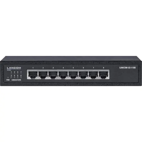 LANCOM SYSTEMS LANCOM GS-1108 - Switch, 8 puertos, Gigabit Ethernet – imagen 2