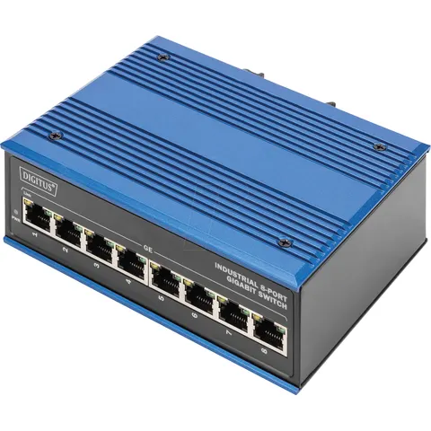 DIGITUS DN651119 - Switch, 8 puertos, Gigabit Ethernet – imagen 2