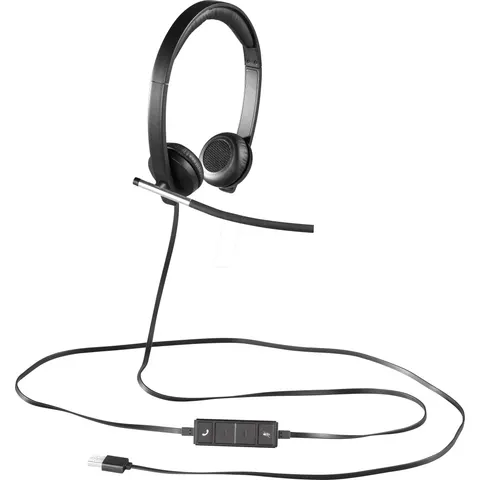Auriculares Stereo USB H650e (Negro) - LOGITECH – imagen 3