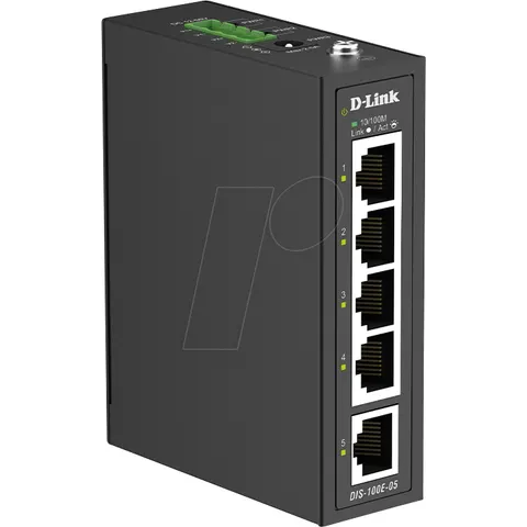 D-LINK DIS100E05 - Conmutador, 5 puertos, Fast Ethernet – imagen 2