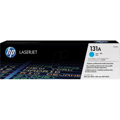 HP 131A (CF211A) toner cian – imagen 4