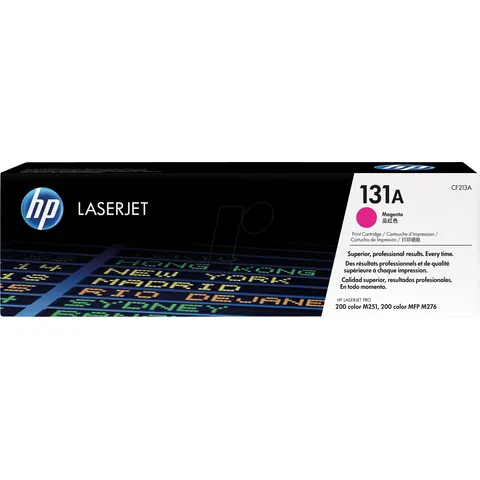 HP 131A (CF213A) toner magenta – imagen 4