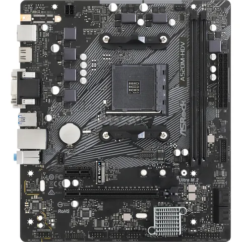 ASRock Placa Base A520M-HDV – imagen 3