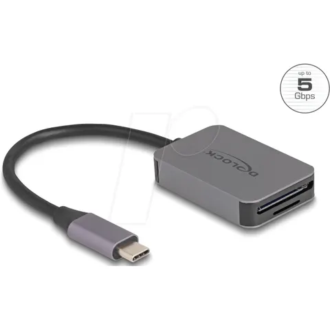DELOCK 91009 - Lector de tarjetas USB tipo C, SD/microSD – imagen 2