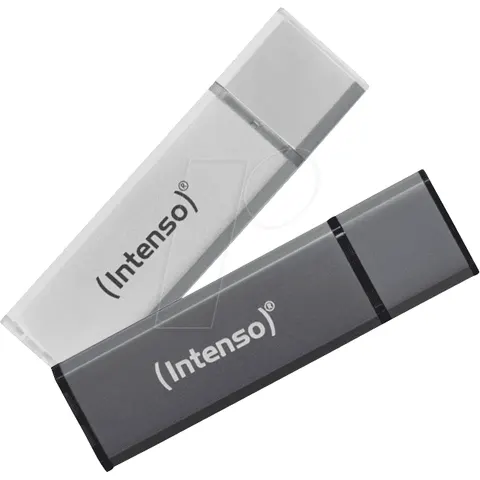 Pendrive USB2.0 64GB - LÍNEA INTENSO ALU – imagen 3