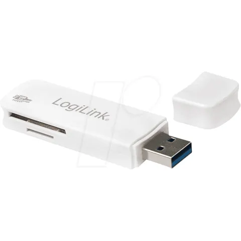 LOGILINK CR0034A - Lector de tarjetas, externo, USB 3.0, micro SD, SD – imagen 2