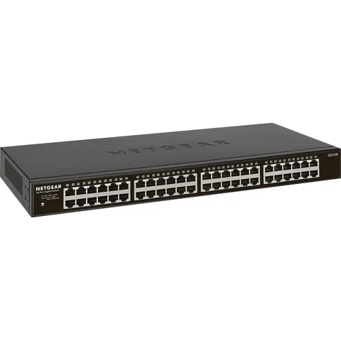 NETGEAR GS348 - Switch, 48 puertos, Gigabit Ethernet – imagen 2