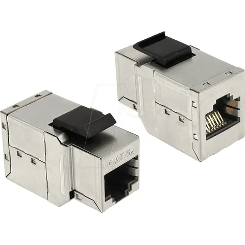 DELOCK 86166 - Conector hembra del módulo Keystone RJ45 > conector hembr – imagen 2