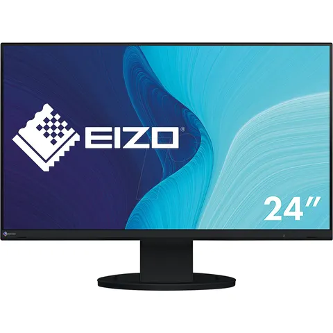 Monitor FlexScan LED IPS 23.8" EV2480-BK Full HD (Negro) - EIZO – imagen 2
