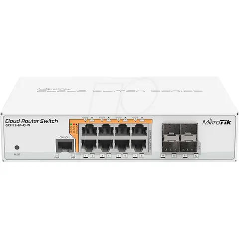 Mikrotik SWITCH CRS112-8P-4S-IN – imagen 4