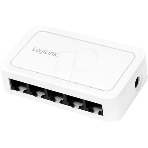 LOGILINK NS0114 - Switch, 5 puertos, Gigabit Ethernet – imagen 2
