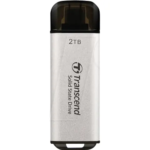 TS2TESD300S - TRANSCEND portátil SSD plata 2TB – imagen 2