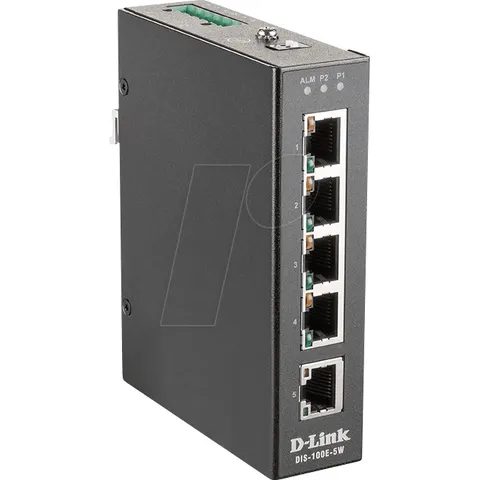 D-LINK DIS100E5W - Switch, 5 puertos, FastEthernet – imagen 2
