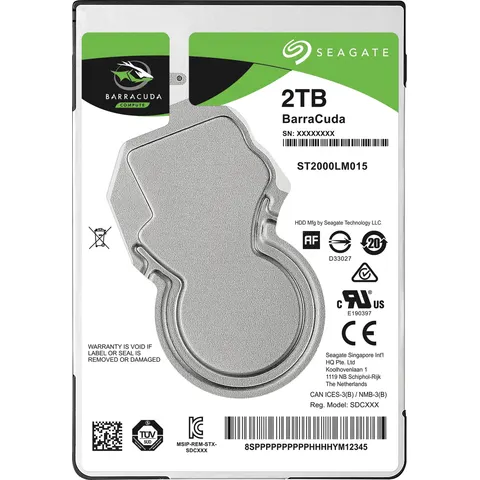 ST2000LM015 - 2,5" HDD 2TB SEAGATE Barracuda Móvil – imagen 3