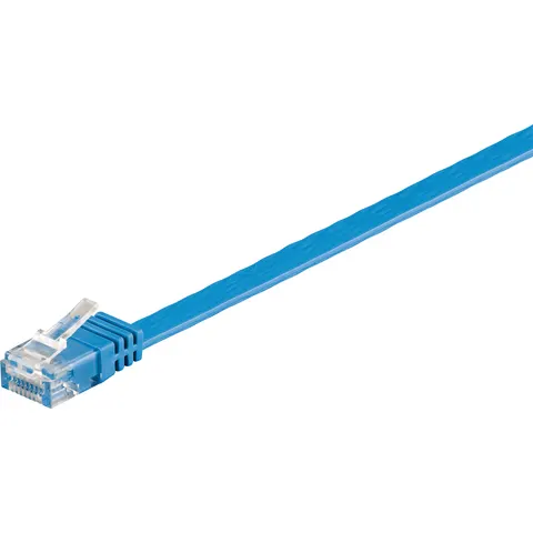 GOOBAY 96419 - Cable plano Cat.6 azul 3 m – imagen 2