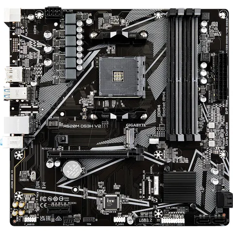 Gigabyte Placa Base A520M DS3H V2 – imagen 4