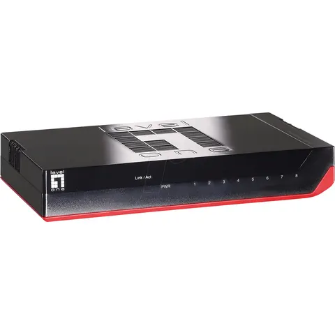 LEVELONE GSW0807 - Switch, 8 puertos, Gigabit Ethernet – imagen 2