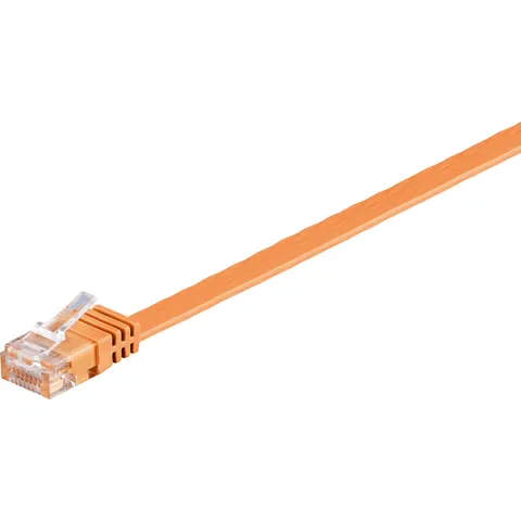 GOOBAY 96321 - Cable plano CAT.6a naranja 2 m – imagen 2