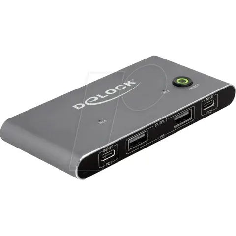 DELOCK 11487 - 2-port KVM switch, DisplayPort – imagen 2