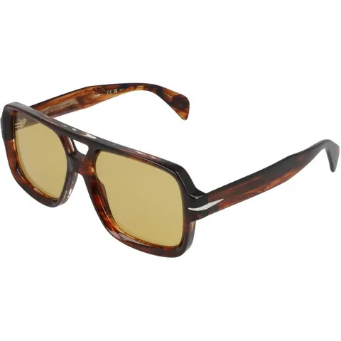 David Beckham Db 7151/s Ex4 Marrón Cuerno – imagen 2
